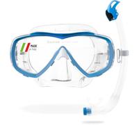 Cressi Estrella Mask + Snorkel Gamma Combo Set, Unisex Adult, One Size