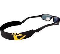 Cressi Eyewear Neo Retainer - Floating Neoprene Strap for Glasses, Black/Yellow, One Size, Unisex Adult