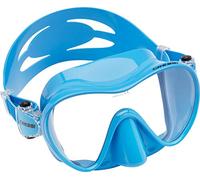 Cressi F1 - Frameless Mask or Frameless Mask + Snorkel Dry Combo Set for Diving and Snorkelling, One Size, Unisex Adult