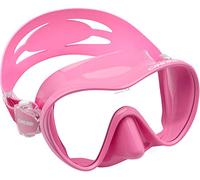 Cressi F1 - Frameless Mask or Frameless Mask + Snorkel Dry Combo Set for Diving and Snorkelling, One Size, Unisex Adult