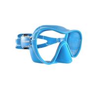 CRESSI F1 Mask Aquamarine - Frameless Mask for Diving and Snorkeling, Blue, One Size, Unisex