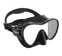 Cressi F1 Mask - Frameless Diving Mask made in sof Silicone for ensure comfort and perfect seal., Black
