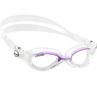 Cressi Goggles Flash Lady, Clear lenses, Clear Lilac frame