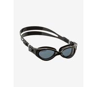 Cressi Lady Flash Goggles - Separate Eyepiece Swimming Goggles with Fogproof, Scratchproof, Anti-UV Lenses, Black/Frame Black Grey - Tinted Lens , One Size