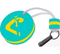 Cressi Floating Keychain - Keychain Float, Turquoise/Yellow, One Size, Unisex Adult