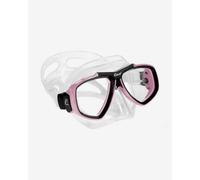 Cressi Focus Diving Goggles pink white with clear lenses