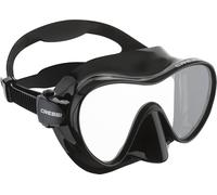 Cressi Frameless Scuba Dive Mask, All Black