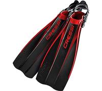 Cressi Frog Fins - Adjustable Open Heel Fins for Diving snd Snorkelling, Adult Unisex