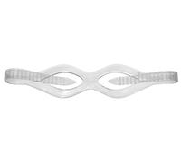 CRESSI Galileo Goggles Strap Clear - Original Swimming Goggle Strap, Transparent/Aquamarine, One Size, Unisex