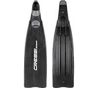 Cressi Gara 2000 HF Fins Black, Unisex Freediving Long Blade Fins High Performance, 42/43 (8/9)