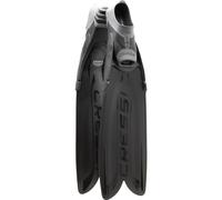 CRESSI Gara Turbo Flex Fins Black 44/45 - Unisex Lightweight Reactive High Performance Fins Gara System with Interchangeable Blades for Diving, Apnea,