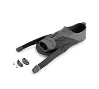 Cressi Gara Turbo Foot Pocket, Foot Pocket for GaraTurbo fins, Unisex Adult, Black/Grey, 46/47