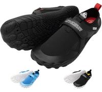 Cressi Geko Shoes Black/Red UK 4_EU 36 - Unisex Rock Shoe Ideal for an Immersive Experience in the Aquatic Environment with a Direct Connection to the Seabed, Black/Red, UK 4_EU 36