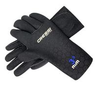 Cressi High Stretch Neoprene Diving Gloves - Black, Medium/3.5 mm