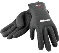 Cressi High Stretch Neoprene Diving Gloves - Black, Medium/5 mm