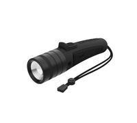 CRESSI Hunt Torch 1600 Black - High Luminosity Rechargeable LED Underwater Torch 1600 Lumen Waterproof IPX8 100m - Unisex Black and Compact Specially designed for Spearfishing and Diving