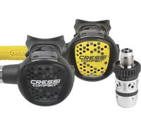 Cressi Unisex Cressi AC2 Compact Plus Octopus XS Din 300 Diving Regulator Black, Black, XS UK