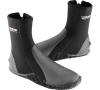 Cressi Isla W/Sole Boots Black/Red 5mm L_UK 8/8.5_EU 42/43 Unisex Diving Neoprene Boots with Rubber Soles