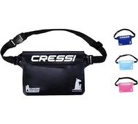 Cressi Unisex Kangaroo Dry Waterproof Pouch, Black