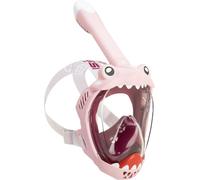 Cressi Kiddy Kids Full Face Mask Pink/Purple/White - CO2 Safe - Designed Specifically for Children, Anti Fog, Exhalation Valve and Dry Snorkel