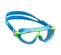 Cressi Kids' Baloo Swim Goggles, Blue/Lime, One Size