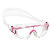 Cressi Kids' Baloo Swimming Goggles Pink/White, Pink/White-Clear Lens