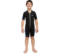 Cressi Kids Lido Wetsuit Shortie Suit - Dark/Blue, Small