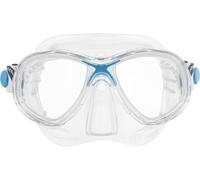 Cressi Kids Marea Jr Scuba Diving and Snorkeling Junior Mask - Transparent/Blue