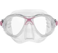 Cressi Kids Marea Jr Scuba Diving and Snorkeling Junior Mask - Transparent/Pink