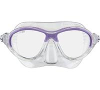 Cressi Kids Moon Snorkeling Mask, Clear/Lilac, 5-10 Years