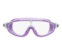 Cressi King Baloo Kids Swim Goggles - Quick-Adjust Strap, Watertight Seal - Kids Swimming Goggles with Anti-Fog UV Protection - Lilac/White - 2-7 Yea