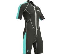 Cressi Lido Lady Shorty Wetsuit - Women's Shorty Wetsuit for Snorkelling, Swimming and Water Sports, in 2mm Ultra Stretch Neoprene