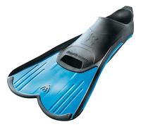 Cressi Light Fin Pool and Training Short Blade Closed Foot Fins (Blue, 12.5-13.5)