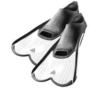 Men's Light Swimming Fins - White ,39/40- UK 5/6