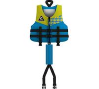 CRESSI Little Turtle Kids Swim Vest with Double Handle Yellow/Azure M: 3/6 Years