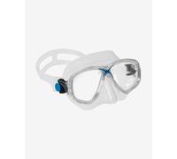 Cressi Marea Diving Goggles white blue with clear lenses