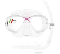 Cressi Marea VIP - Combo Set Marea Maske + Schnorchel Mexico Tauchen und Schnorcheln