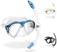 Cressi Matrix - Matrix Mask or Combo Set Mask + Snorkel Gamma for Diving and Snorkelling, One Size, Unisex