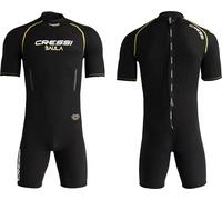 Cressi Men's Baula 2.5 mm Diving Clothing, Black/Yellow, XL