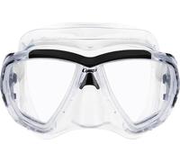 Cressi Men's Big Eyes Scuba Diving and Snorkeling Mask, Transparent/Black, One Size UK