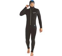 CRESSI Mens Diver Man All In One Premium Neoprene Diving Suit, Black / Blue, 3XL EU