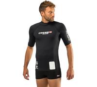 Cressi Men's Man Black Dive Center Men s Rash Guard UV Sun Protection UPF 50 Short Sleeve, Black, XL 5 54 UK