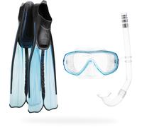 Cressi Men's Rondinella Bag Snorkelling Set - Multicoloured, Size 39/40