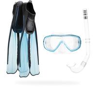 Cressi Men's Rondinella Bag Snorkelling Set - Multicoloured, Size 41/42