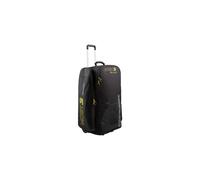 CRESSI Moby 3 Trolley Bag - Robust and Spacious Trolley Bag ideal for Sports Activities and Travel, Black/Yellow, 100 L, Unisex