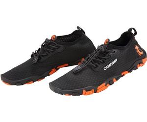 CRESSI Molokai Shoes - Multipurpose Unisex Adult Sport Shoes Black/Orange