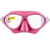 Cressi Moon Kid Snorkel Mask for Kids, Tempered Glass, Anti Splash Valve | Soft Silicone Seal, Flexible Lower Section, Smooth Inner Channel, For Swimming & Diving, Lightweight & Comfortable