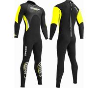 Cressi Morea Man Wetsuit Full 3mm - 3mm Premium Neoprene - Full Length Wetsuit