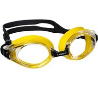 CRESSI Nuoto 3.0 Goggles Yellow/Black - Swimming Goggles for Adults, Interchangeable Nose Pads for Comfort and Maximum Visibility, Yellow/Black, One Size