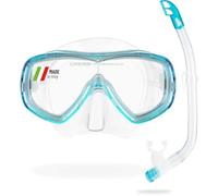 CRESSI Ondina Jr + Top Combo - Combo Set Diving Mask Ondina and Snorkel Top, 7/13 years, Kid Unisex